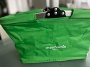 Limitowany Składany koszyk zakupowy z logo Thermomix ZIELONY