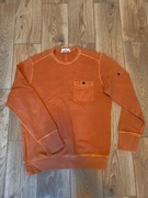 Stone island crewneck longsleeve sweter orange