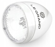 LAMPKA PRZEDNIA LED Sunrise NA BATERIE BIAŁA