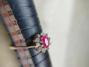 Srebrny pierścionek rozmiar 18-19