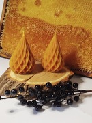 Świeca łezka z wosku pszczelego Pasieka Pod Borem