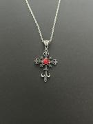 Naszyjnik wisiorek gotycki barokowy opium alternative alt