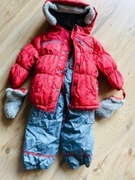 80 NOWY z metkami 3cz. KOMBINEZON kurtka spodnie zimowy na śnieg 