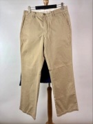 Spodnie Dockers 33x30 camel chinos 100% bawełna proste klasyczne pas 43