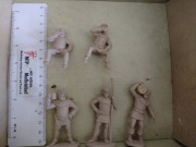 Robin Hood. Leśna kompania na uczcie. Żołnierzyki. Figurki. LOD 1/32
