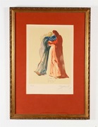 Salvador Dali, drzeworyt, sygnowany