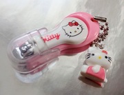 Cążki do manicure pedicure dla dziecka + brelok Hello Kitty