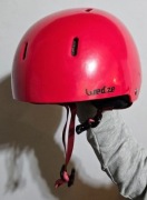 Kask narciarski Wed'ze różowy XS + osłonka miś