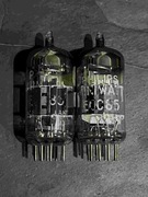 Para Lamp ECC85 Philips Heerlen  Foil Pin Getter 1965r. - NOS nr2