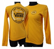 *III BLUZKA Z DŁUGIM RĘKAWEM VANS M 100% BAWEŁNA