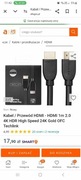 Kabel HDMI 4K HDR