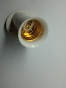 Oprawa skośna do żarówki nadtynkowa fi 54mm