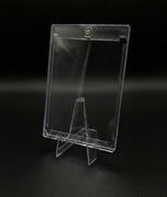 ZESTAW Plastikowa ramka +podstawka holder magnetyczny karty TCG Pokemon MTG