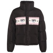 Chiara Ferragni nowa czarna kurtka zimowa puchowa r IT 38 EU XS
