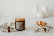 Świeca Sojowa ARDORE Solis et Terrae – 100 g, Szkło Brązowe