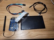 Banana Pi M3 + LCD 7" + kable i karta SD 32GB - kompletny zestaw dla znawcy