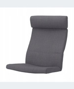 Poduszka fotela Poang Ikea szary