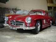 Mercedes Benz 300SL 1954 Bburago 1:18 bez pudła