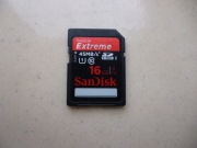 Karta pamięci SDHC SanDisk Extreme 16 GB klasa 10 45MB/s