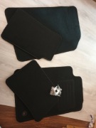 welurowe dywaniki do peugeot 206 1998