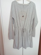 Sukienka bawełniana dresowa r. M