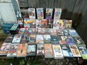 kasety VHS Wideo magnetofonowe stare filmy 45szt całość okazja? WIDEO