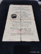Świadectwo Kresy Włodzimierz Wołyń Szkoła Stolarz Kołodziej 