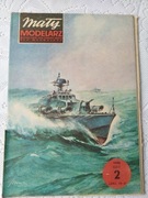 Mały modelarz 2/85 Kuter torpedowy NRD ,,SZERSZEŃ"