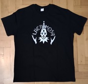T-shirt z logo Lacrimosa, XL, nowy, bawełna