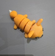 Magnes Lisek 3D – ozdoba lodówki, prezent, druk 3D