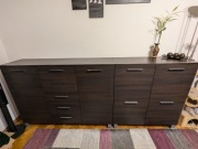 BRW zestaw mebli  wenge