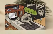 Karta kredytowa z MF Doom gadżet