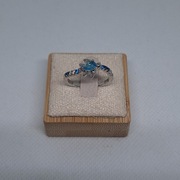 Piękny pierścionek z motywem żółwia S925 Apart By Dziubeka Yes