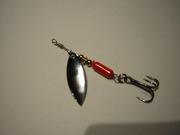 Błystka obrotowa willow srebrna nr.2,5 nowa 4g 