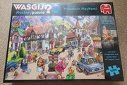 puzzle Jumbo - Wasgij Mystery 20 - Chaos w górskim kurorcie - NOWE