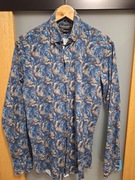 Koszula męska Giacomo Conti Slim 39 – wzór liście