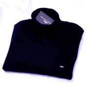 Fynch Hatton sweter golf czarny L 100% merino hugo zegna smedley moncler