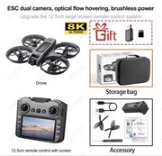 Dron + Bateria S156 RC GPS 5G 8K HD | Kamera Dualna | Zdalne Sterowanie