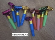 Gwizdki imprezowe trąbki party sylwester urodziny karnawał