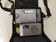 Odtwarzacz MD Recorder Walkman Sony MZ-R3 Zestaw Reporterski 