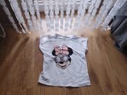 Reserved Minnie biała bluzka r. 146-152cm 8-9l bdb+