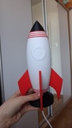 Kosmiczna Lampka Nocna Rakieta 3D – RGB + Pilot + USB (23cm)