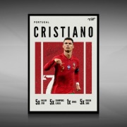 Cristiano Ronaldo - Plakat w ramce 30x40cm