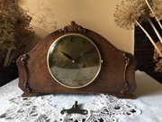 Zegar komodowy JUNGHANS 1937 secesja eklektyczny dąb loft