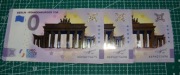 Banknot 0 Euro Souvenir Berlin - Brandenburger Tor 2020-1 GOLD - Niemcy 