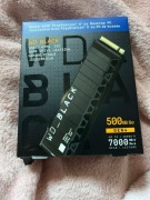 Dysk M2 WD BLACK 500gb z radiatorem