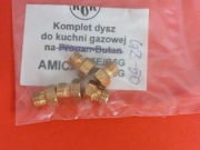 Dysze Kpl ( 5szt ) gaz ziemny kuchni AMICA Nowy Typ