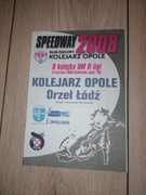 DMP, Kolejarz Opole - Orzeł Łódź 2008 cz