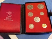 mały zestaw monet Kanada 1971