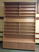 Regał na książki witryna sklepowa szafka sklepowa SKARBNICA Nowa Huta